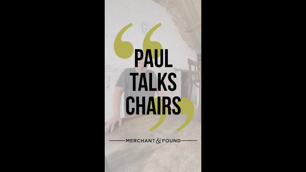 Paul Talks Chairs