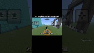 How to build an elevator in Minecraft using command block #minecrafttutorial #minecraftcoding