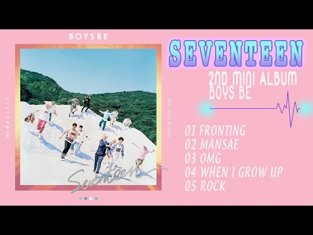 SEVENTEEN 2ND MINI ALBUM BOYS BE | SEVENTEEN 2nd ミニアルバム BOYS