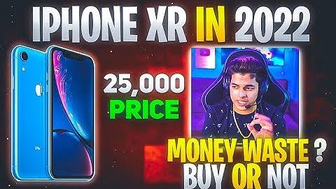IPHONE XR IN 2022 FOR BGMI PUBG COMPETITIVE GAMING | MY BIGGEST MISTAKE IPHONE XR ? IN 2022