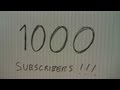 1000 Subscribers on PlantedTankUK