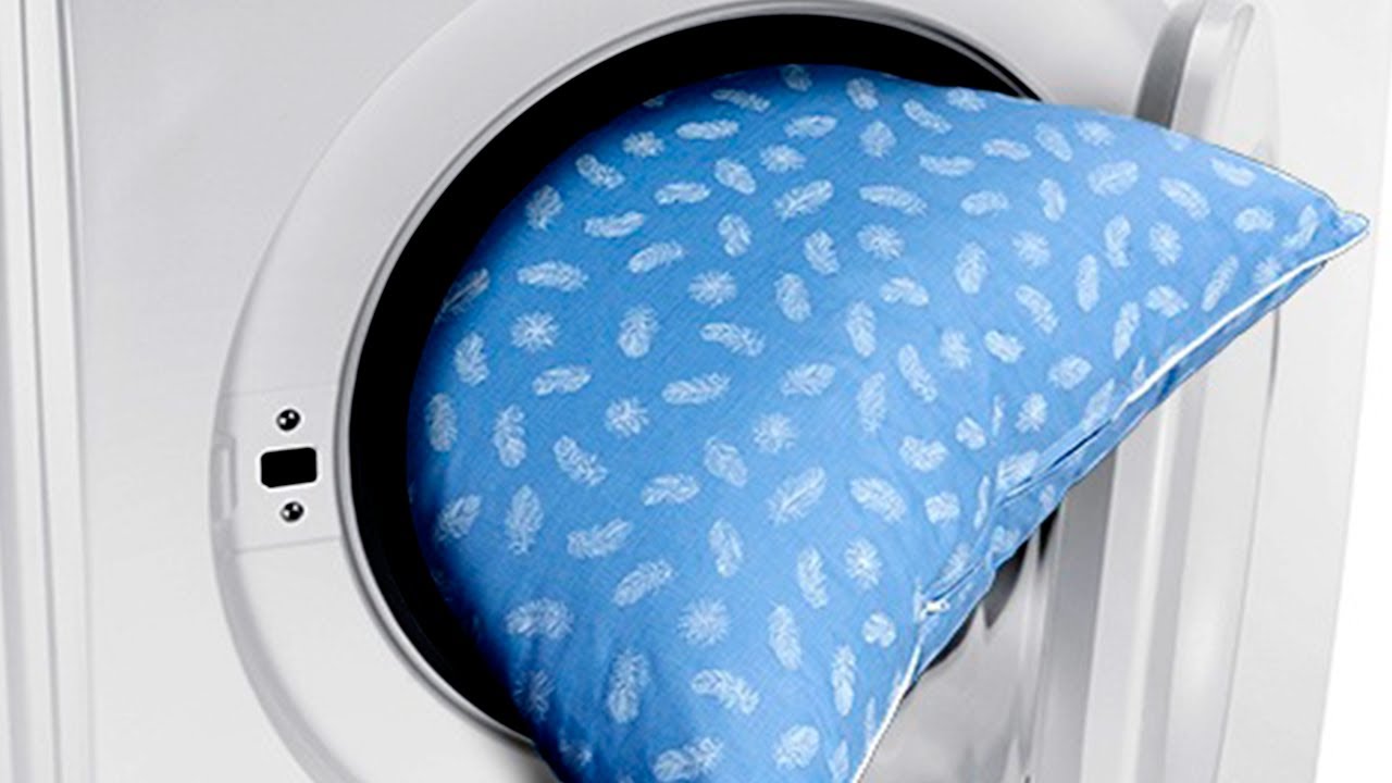 Как стирать подушки из холлофайбера в стиральной машине