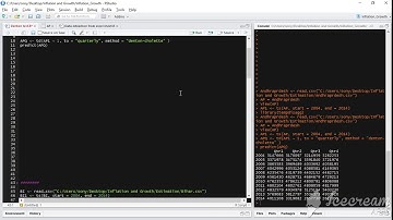Converting yearly data in to quarterly data(Denton-Cholette test) by using R