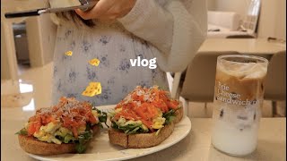 vlog | 당근라페 샌드위치🥕🥪 요즘 푹 빠진 분모자 당면 찜닭, 비오는 날엔 얼큰한 순두부찌개와 가자미구이 야식으로 마라샹궈 먹으며 보낸 자취생 주말 일상