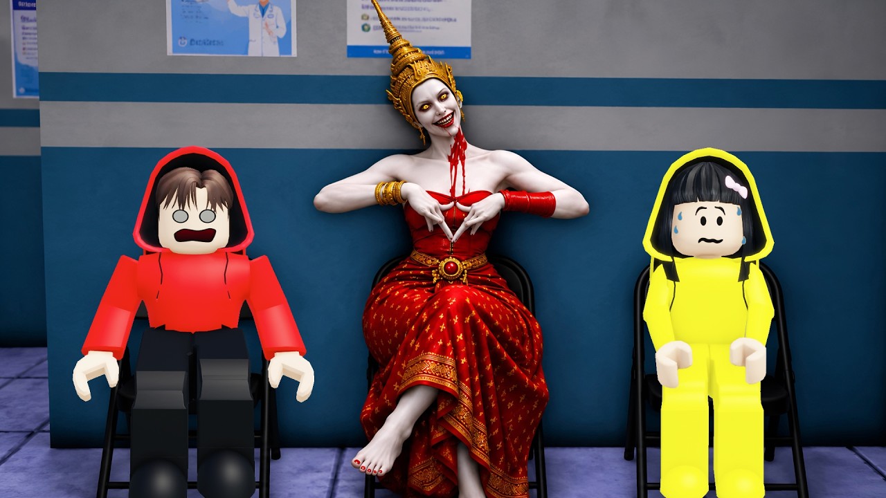 Yuta, Mio Dan Baby Celine Bertemu Hantu Sekadung Kading Di Animal Hospital || ROBLOX