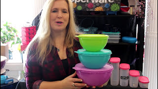 Tupperware Wonderlier Bowls - Classic Tupperware Set of bowls