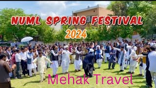 NUML Spring Festival 2024//Music, Masti, and Memories// khatak Dance//Islamabad