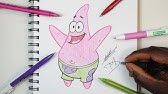 スポンジボブキャラクター 両手を広げているスポンジボブの描き方 How To Draw Spongebob 그림 Youtube