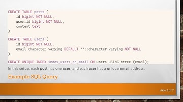 Resolving PostgreSQL
