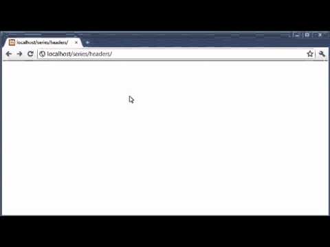 Beginner PHP Tutorial   63   Using the Header to Force Page Redirect