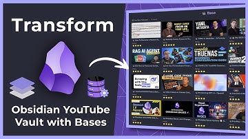 Transform Your Obsidian YouTube Vault with Bases (No Code Required)