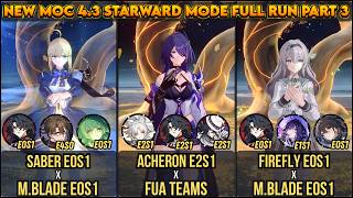 V3 | New MOC 4.3 Starward Mode Full Run Academy Ghost Story Part 3 | #evanescia #blade #ashveil