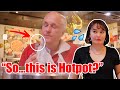 My dad tries HOTPOT for the first time! 我爸第一次吃重庆火锅....😬