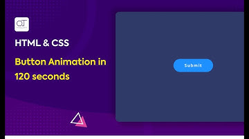Pure CSS button animation in 120 seconds (TAMIL) - Explained