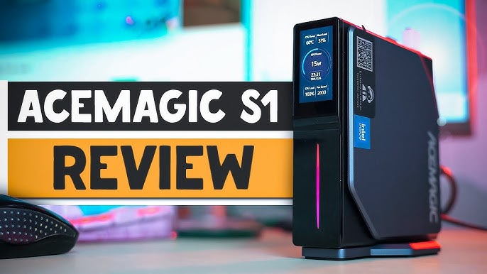 DUAL m.2 on a Mini PC?? - ACEMAGIC S1 Mini PC ( Review + emulation