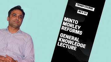 Minto Morly Reforms | Demo lecture | BS 5-15 | Sir Naeemullah Mahar