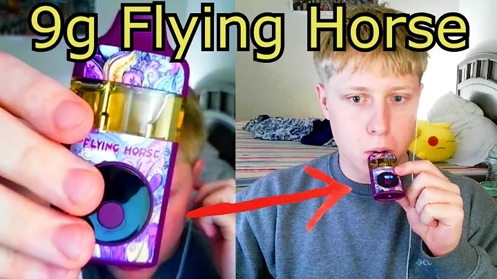 Trying a 9g Disposable Vape!