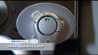 DreamBaby Ezy-Check pivotant Appliance Latch Blanc