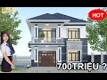 Chỉ 700Tr có thể xây được MẪU NHÀ ĐẸP này không.