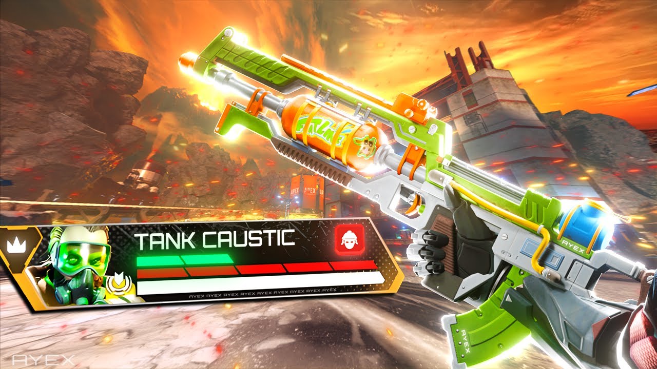 *NEW* Caustic BUFF has BROKEN Abilities in Apex Legends - YouTube
