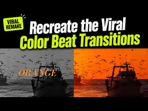 Beat Sync Video Editing Tutorial for Beginners | Black & White to Color Effect in FlexClip