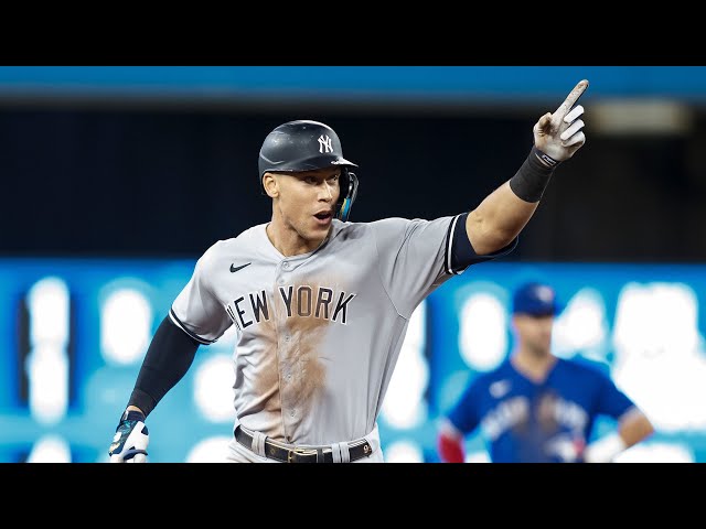 61!!!! Yankees' Aaron Judge ties Roger Maris for AL Record for homers with 61st homer!! class=