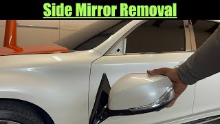How to Remove a Side Mirror on an Infiniti Q70