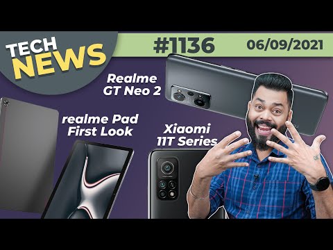 realme Pad First Look,iQOO Z5 India Launch,realme 8s/realme 8i Full Specs,ColorOS 12 Coming-#TTN1136