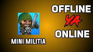 Mini militia game offline ya online with English subtitles|| screenshot 5