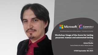Celebrity Workshop: Usage of the Azure for testing purposes: manual and automated testing | Commited Net Worth