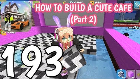 School Party Craft - How to Build a Cute Cafe Part 2 - Gameplay Walkthrough Part 193 (iOS, Android)