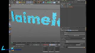 Cinema 4D tutorial   MoGraph 2   Cubes into Letters