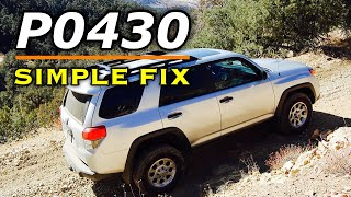 Toyota 4Runner P0430 - O2 Sensor Replacement - 4.0L 1GR-FE | Down Stream | Bad Catalytic Converter