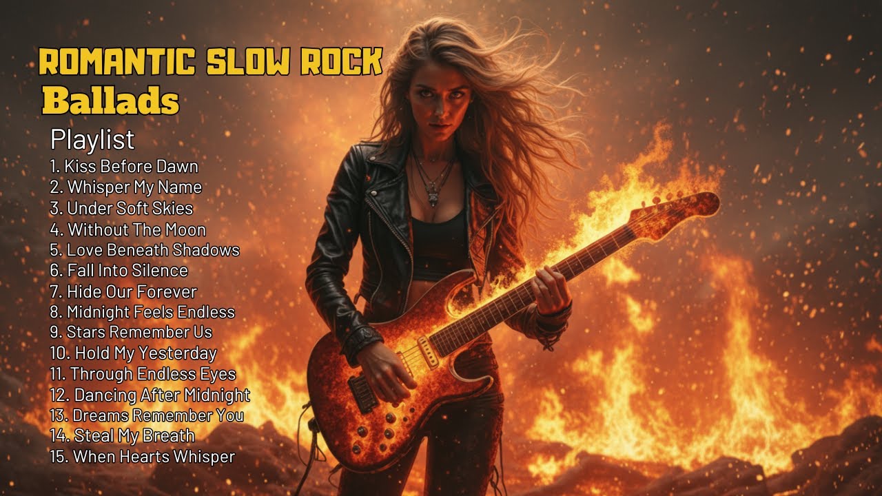 Best 2025 LOVE SONG Slow Rock & Classic Rock Ballads Collection for Heart & Soul ✨