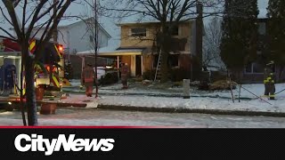 Scarborough house fire leaves two critically injured