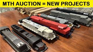 MTH Auction Purchases and New Projects