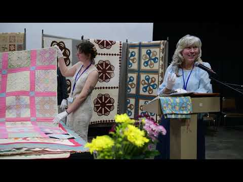 Trunk Show! 5 Antique & Vintage Quilt Tops - YouTube