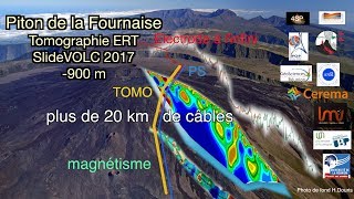 Le Piton de la Fournaise, un volcan en glissement...a sliding volcano!