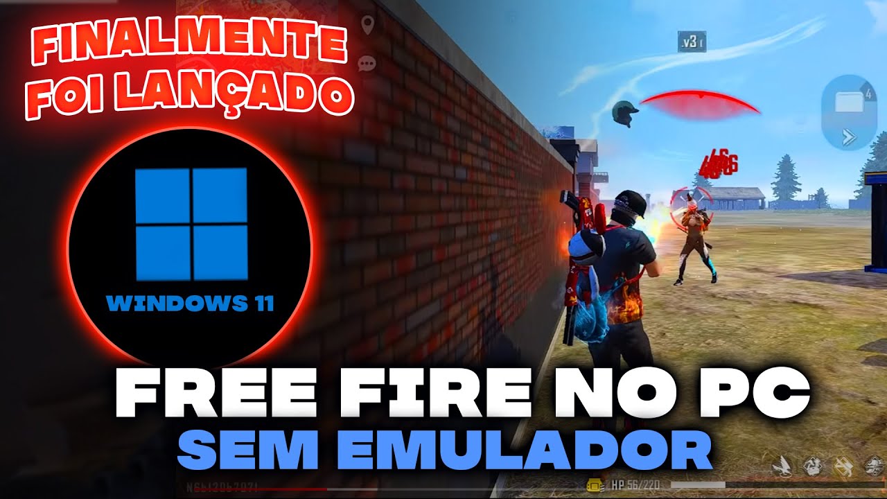 FREE FIRE PRA PC SEM EMULADOR - FREE FIRE NO GOOGLE CHROME 