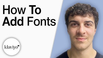 How to Add Fonts in Klaviyo [2025 Full Guide]