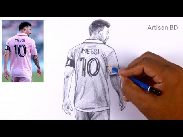 Learn how to draw Lionel Messi during lockdown… with famous sport  cartoonist Paul Trevillion – The Sun | The Sun