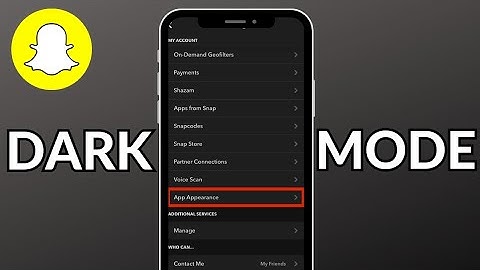 How to Enable Dark Mode on Snapchat in 2023 | Android