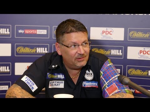 Gary Anderson fumes; 'My body's in bits' after reaching last 8 at Alexandra Palace