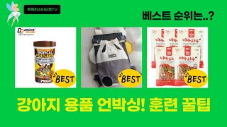 강아지 용품 언박싱  훈련꿀팁!  (장난감/간식/이동가방)