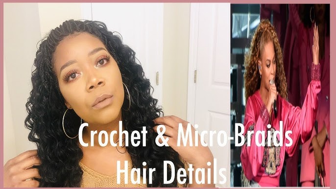 Sew In with Deep Wave Micro Braids 