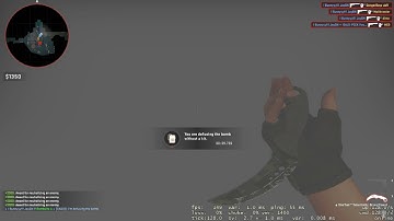 1v4 pistol round clutch against faceit level 10