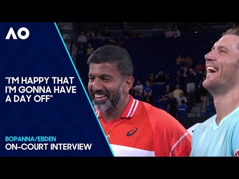 Bopanna/Ebden On-Court Interview | Australian Open 2024 Semifinal