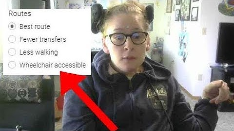 Wheelchair Accessible Option on Google Maps?!?