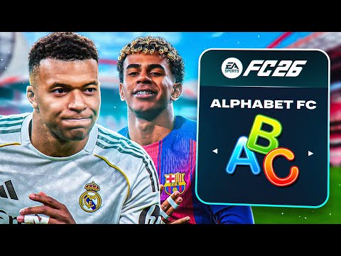 SIGN 1 INCREDIBLE PLAYER FROM EVERY LETTER… FC 26 Career Mode 🏆👀