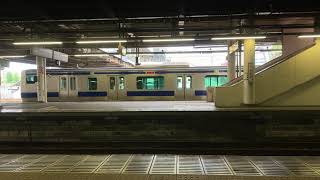 E531系3000番台回送 宇都宮駅発車 2020年10月7日